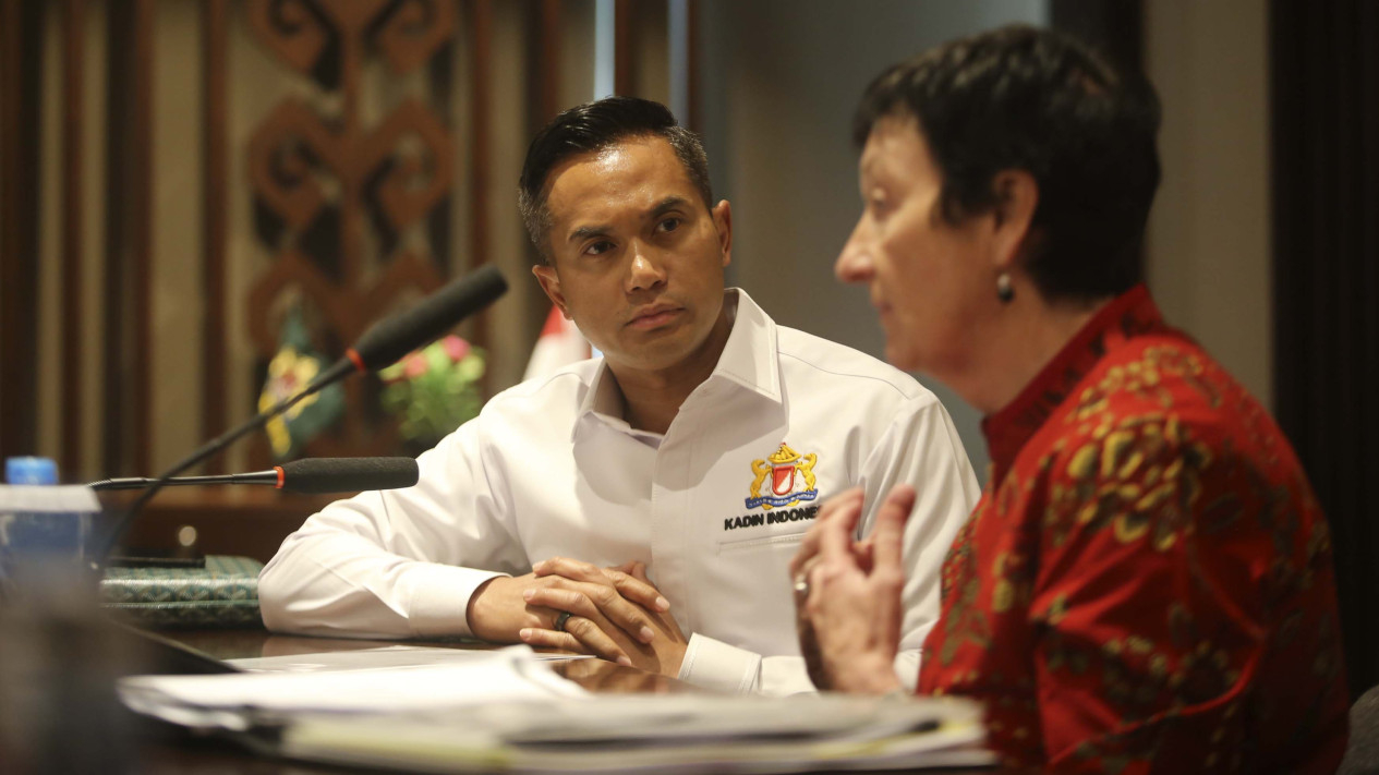 Ketum Kadin Anindya Bertemu Utusan Khusus PM Australia