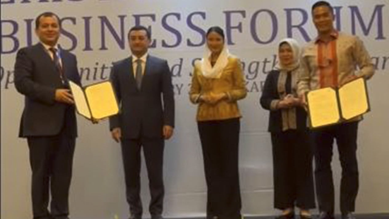 Anindya Bakrie Hadiri Indonesia-Uzbekistan Business Forum