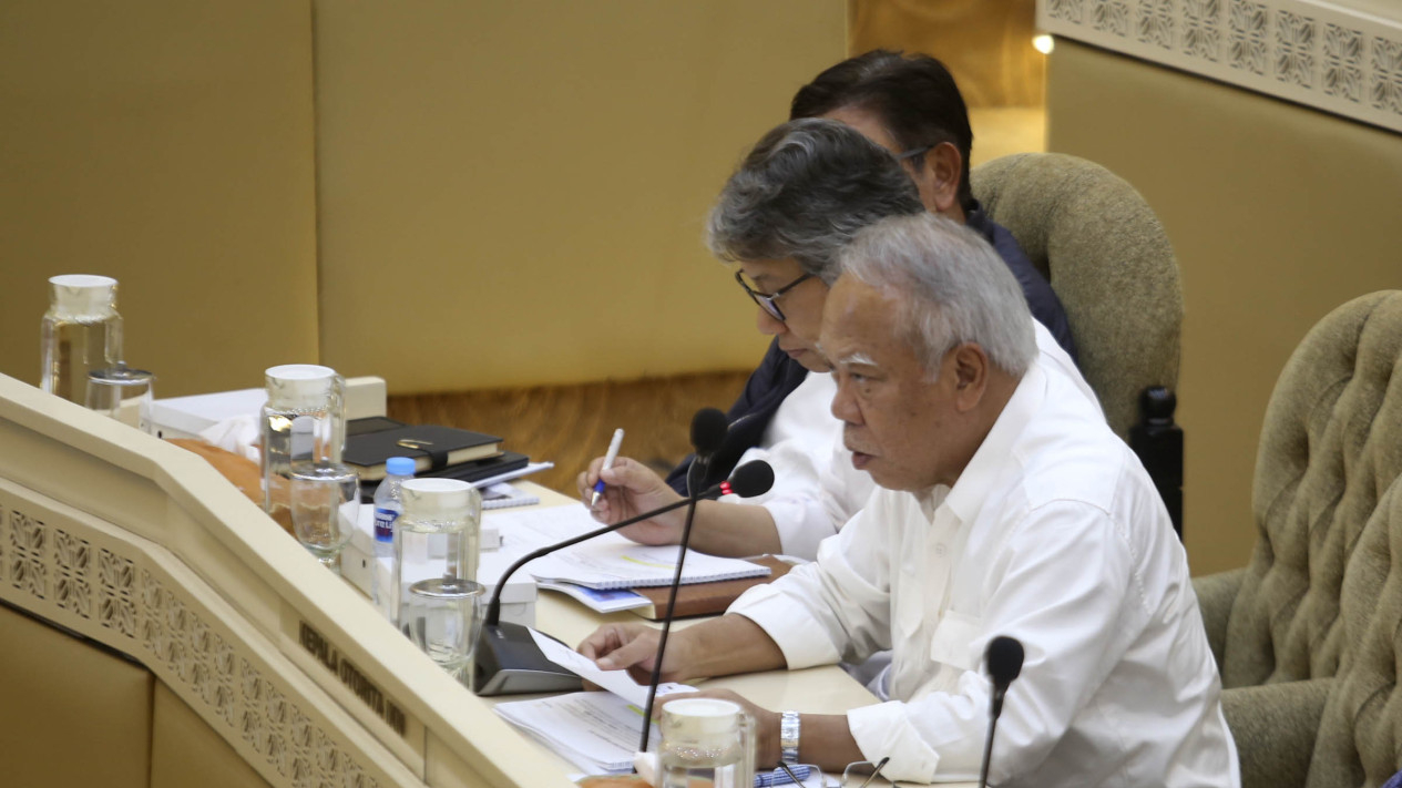 Raker Komisi II Bahas Anggaran IKN 2025