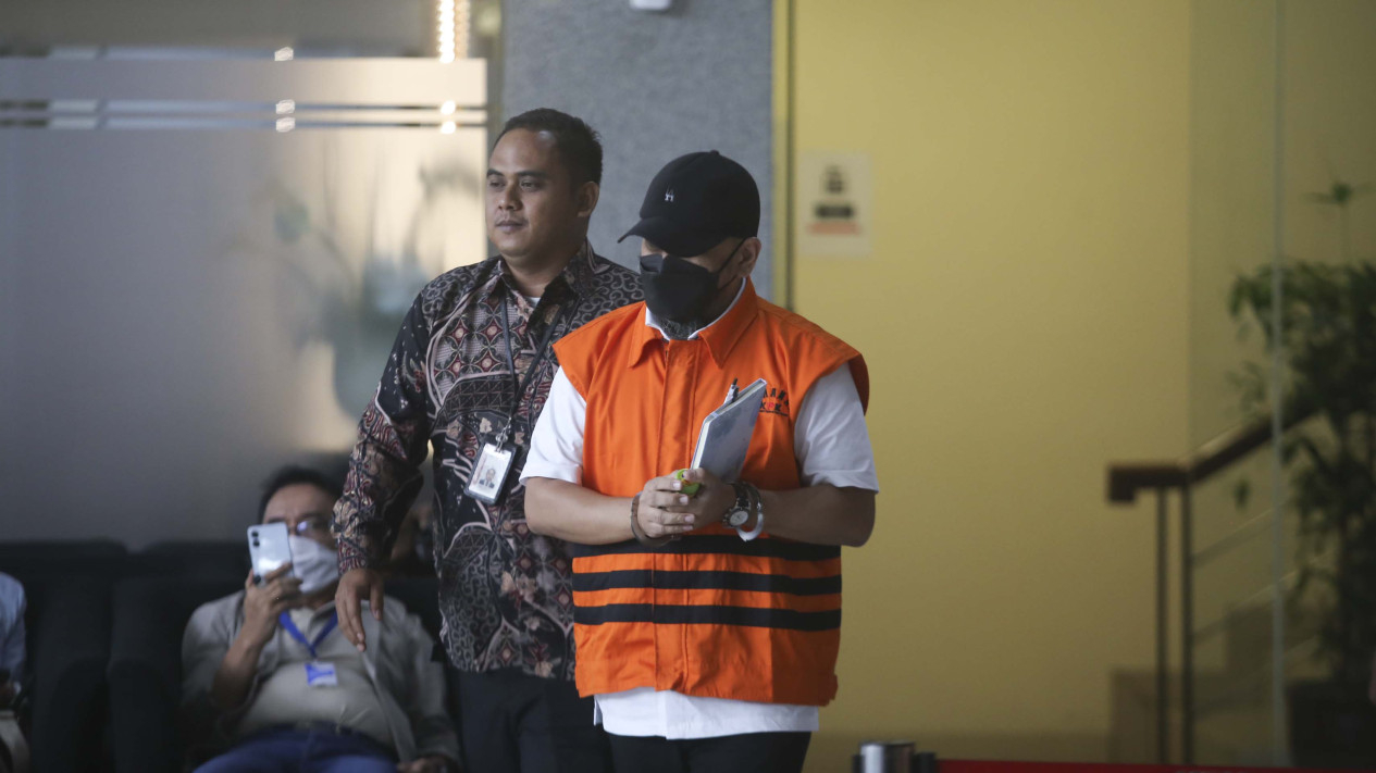 Pemeriksaan Tersangka Pengadaan Server dan Storage Telkom