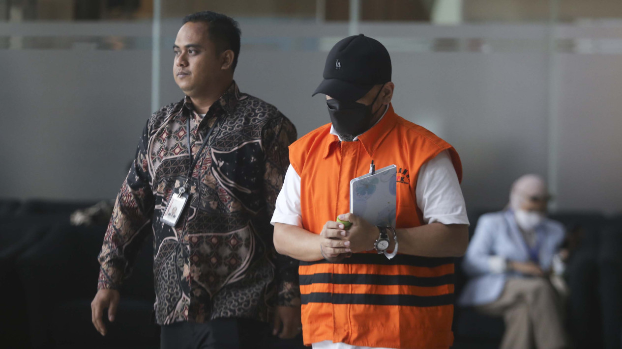 Pemeriksaan Tersangka Pengadaan Server dan Storage Telkom
