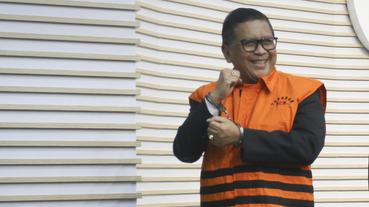 Hasto Kristiyanto Ditahan KPK Terkait Kasus Suap