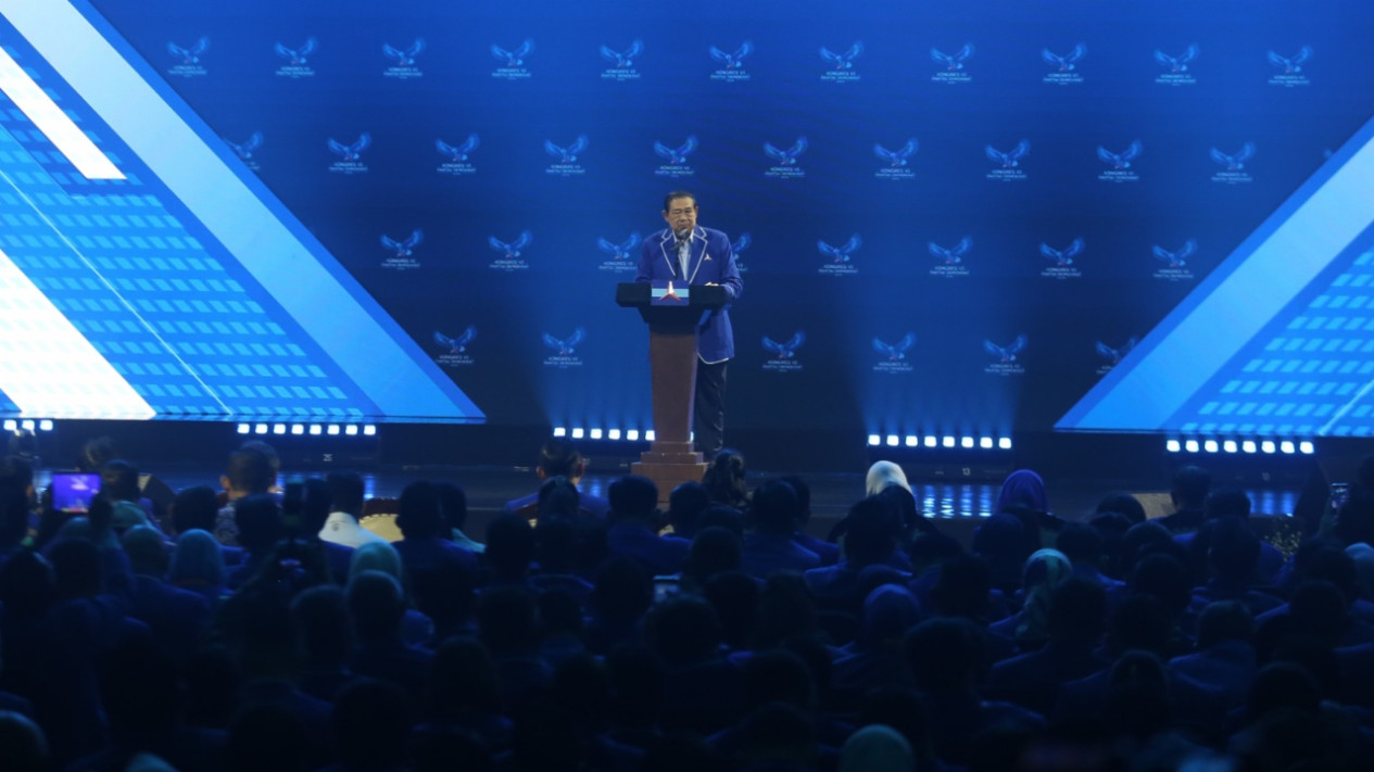SBY Hadiri Kongres VI Partai Demokrat