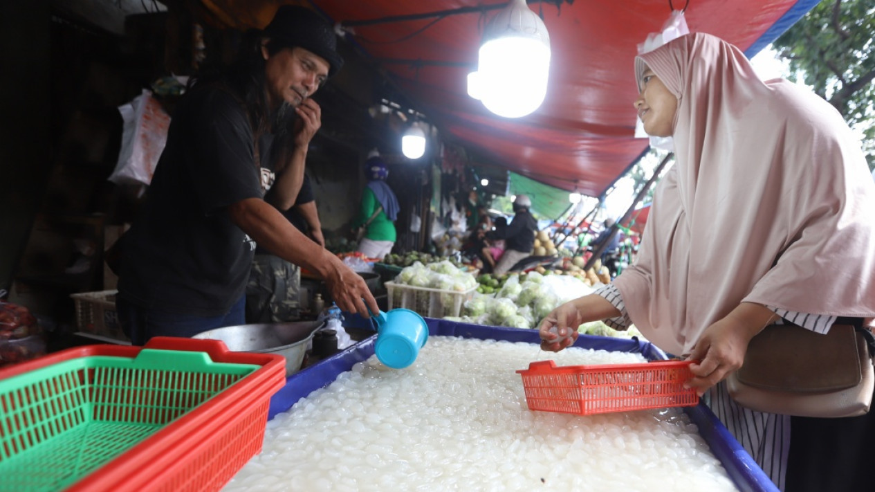 Bulan Ramadan, Penjualan Kolang Kaling Meningkat