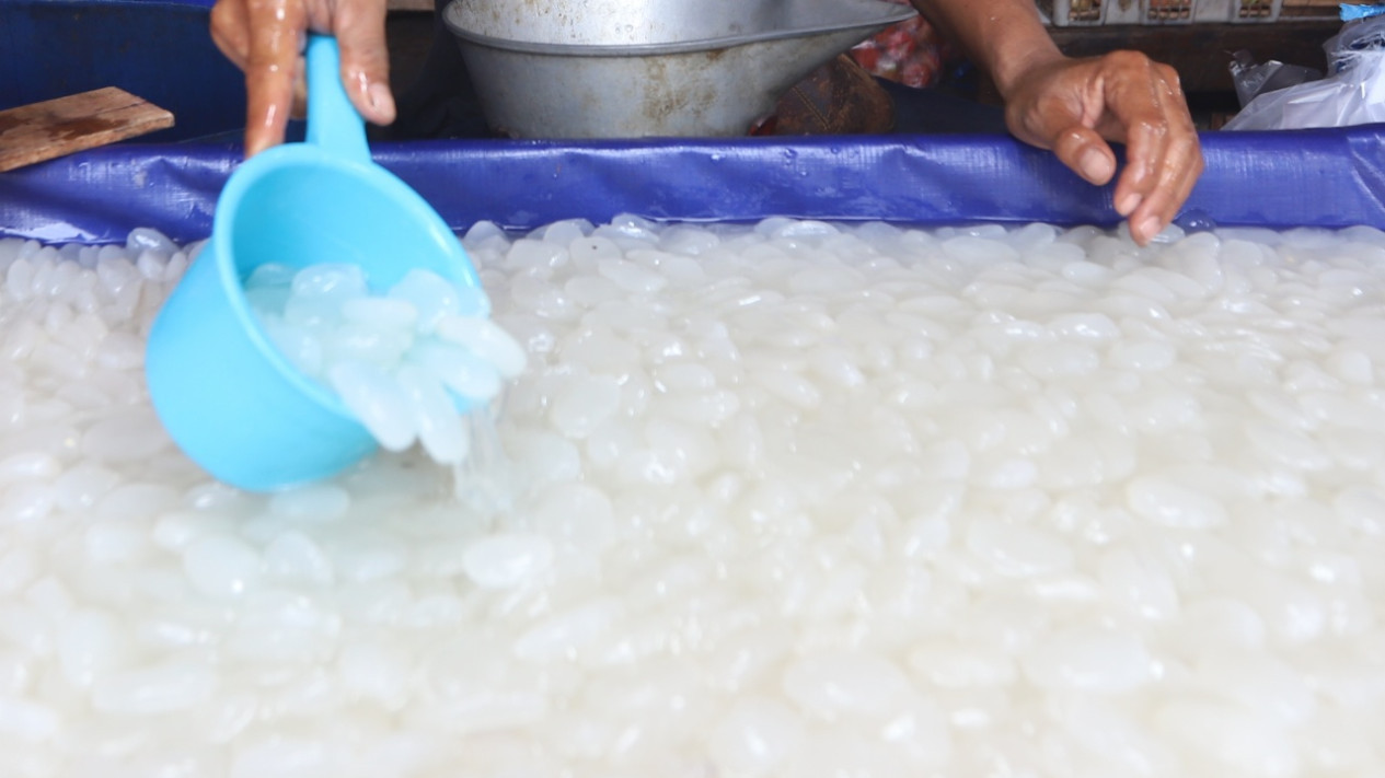 Bulan Ramadan, Penjualan Kolang Kaling Meningkat