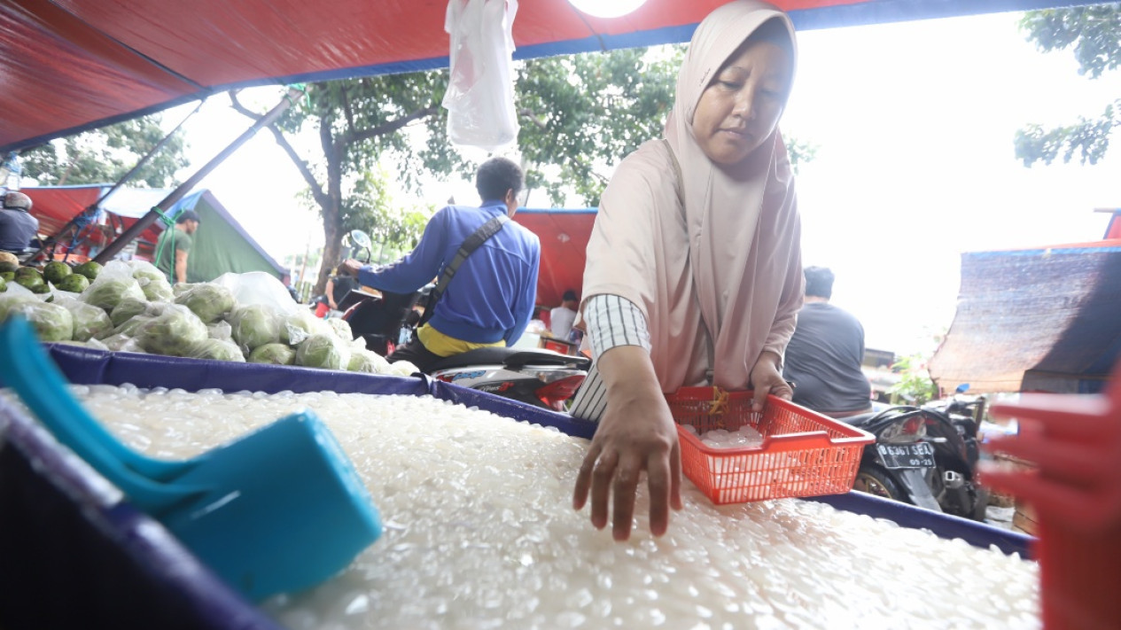 Bulan Ramadan, Penjualan Kolang Kaling Meningkat
