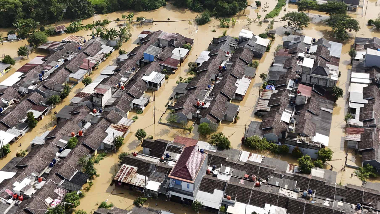 Banjir Kawasan Parung Panjang Bogor