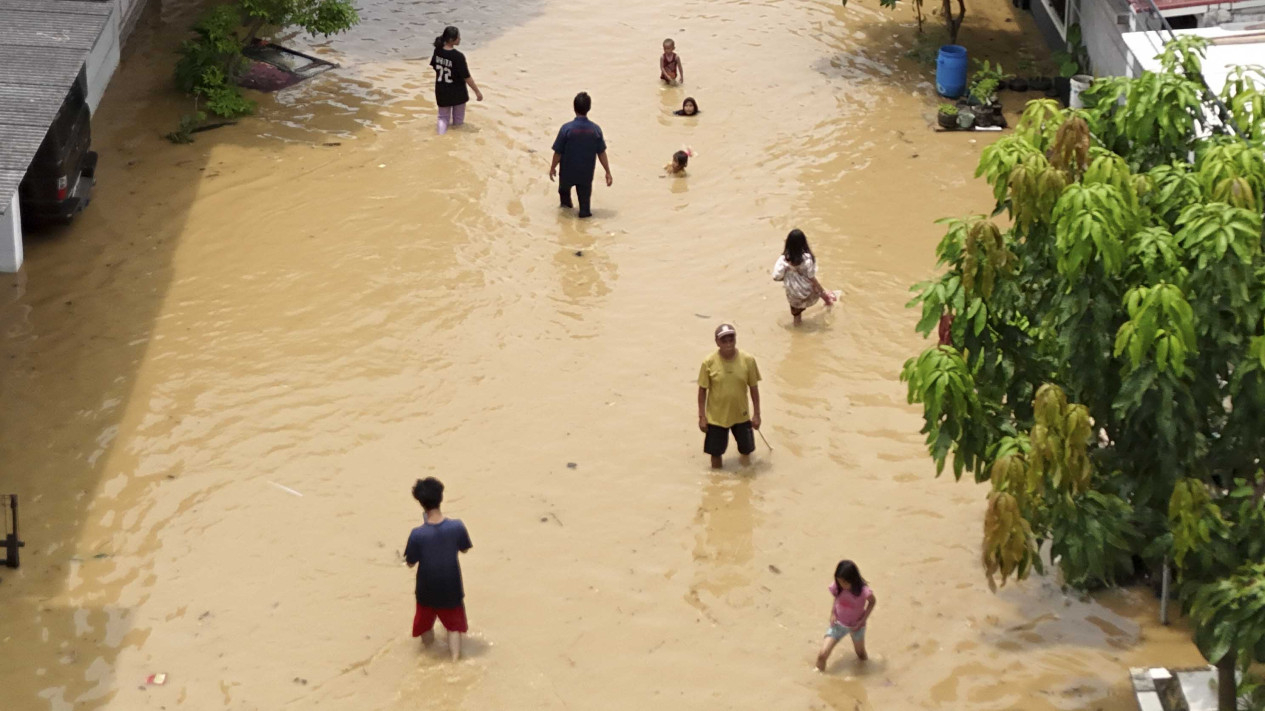 Banjir Kawasan Parung Panjang Bogor