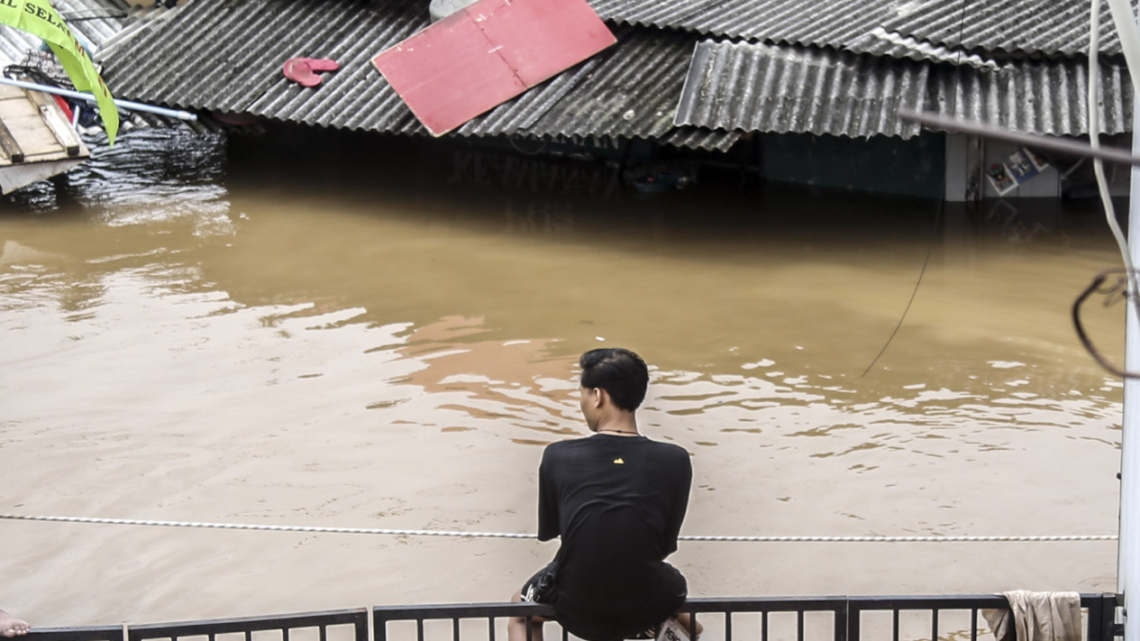 Korban Banjir di Wilayah Jakarta