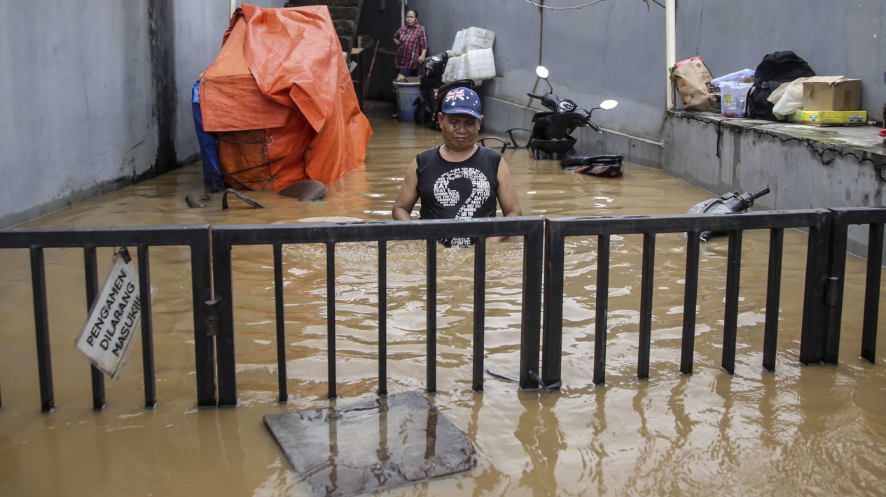 Korban Banjir di Wilayah Jakarta