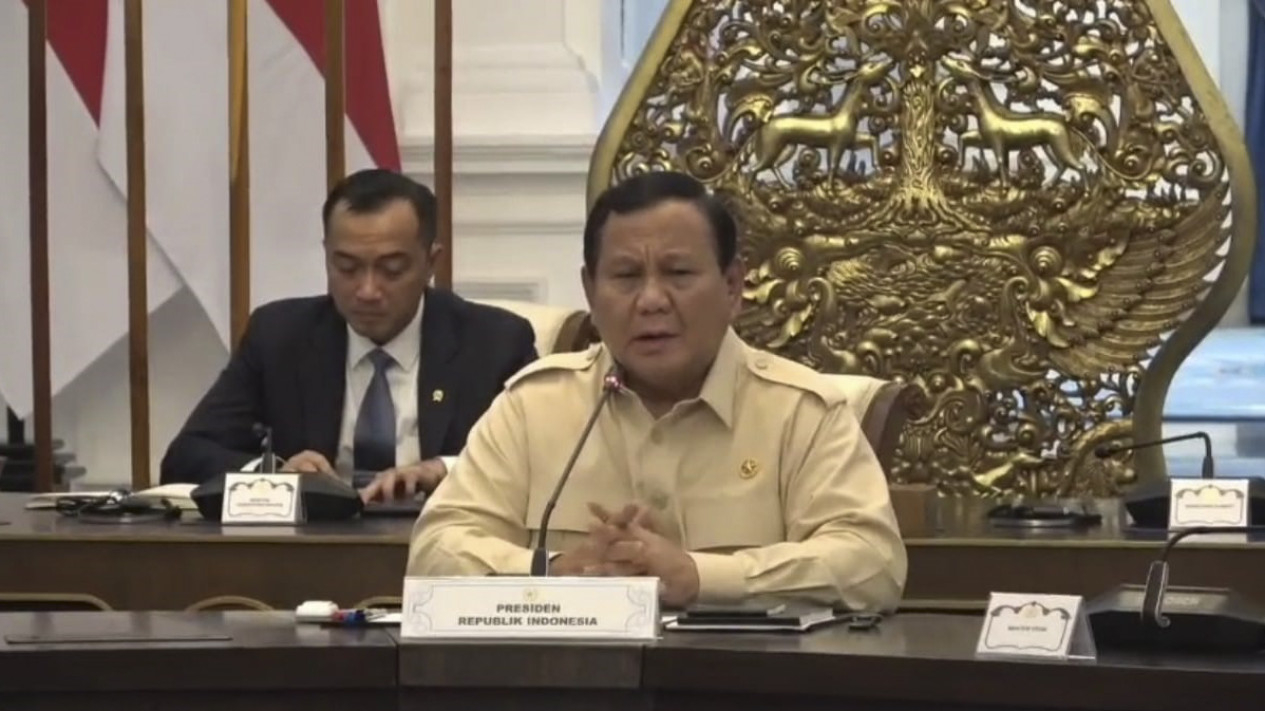 Arahan Presiden RI Prabowo Subianto di Depan Para Pengusaha