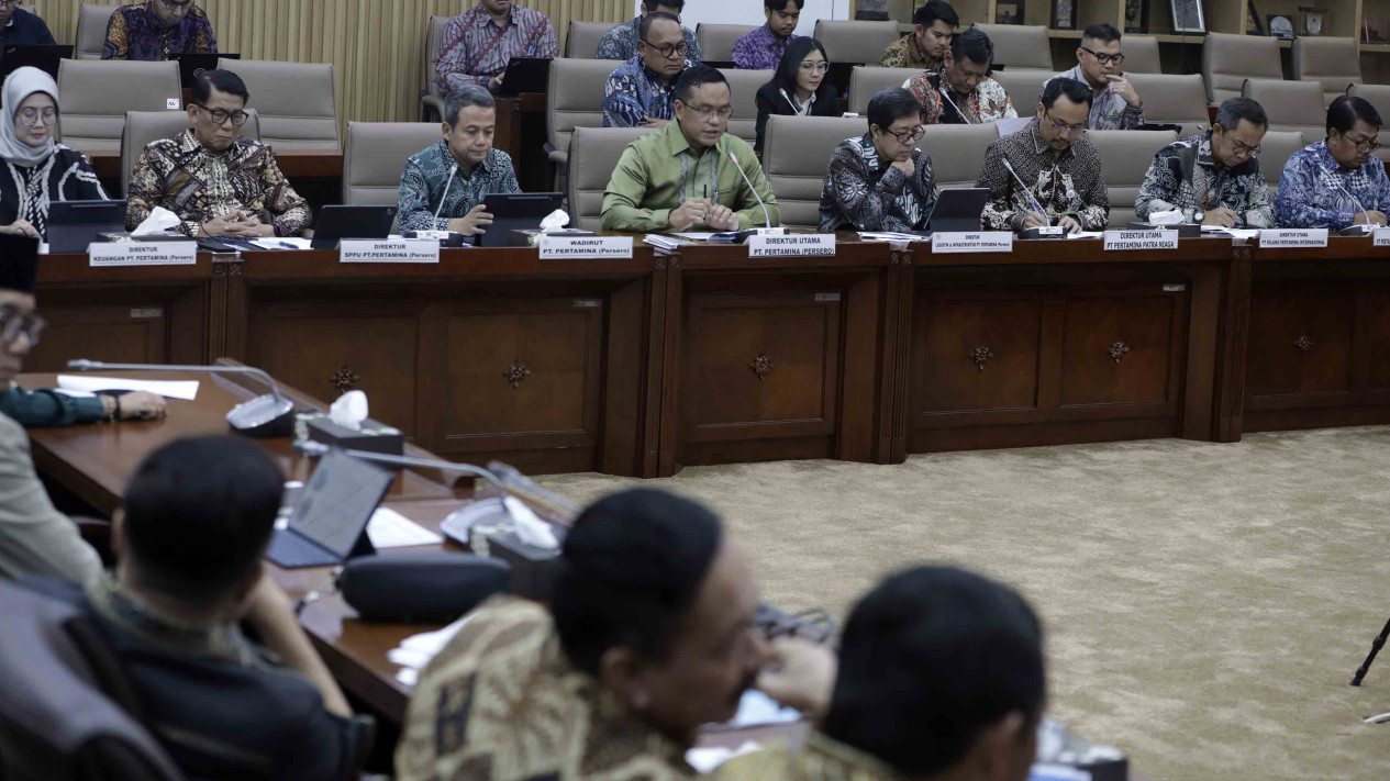 Pertamina Rapat Dengar Pendapat dengan Komisi VI DPR