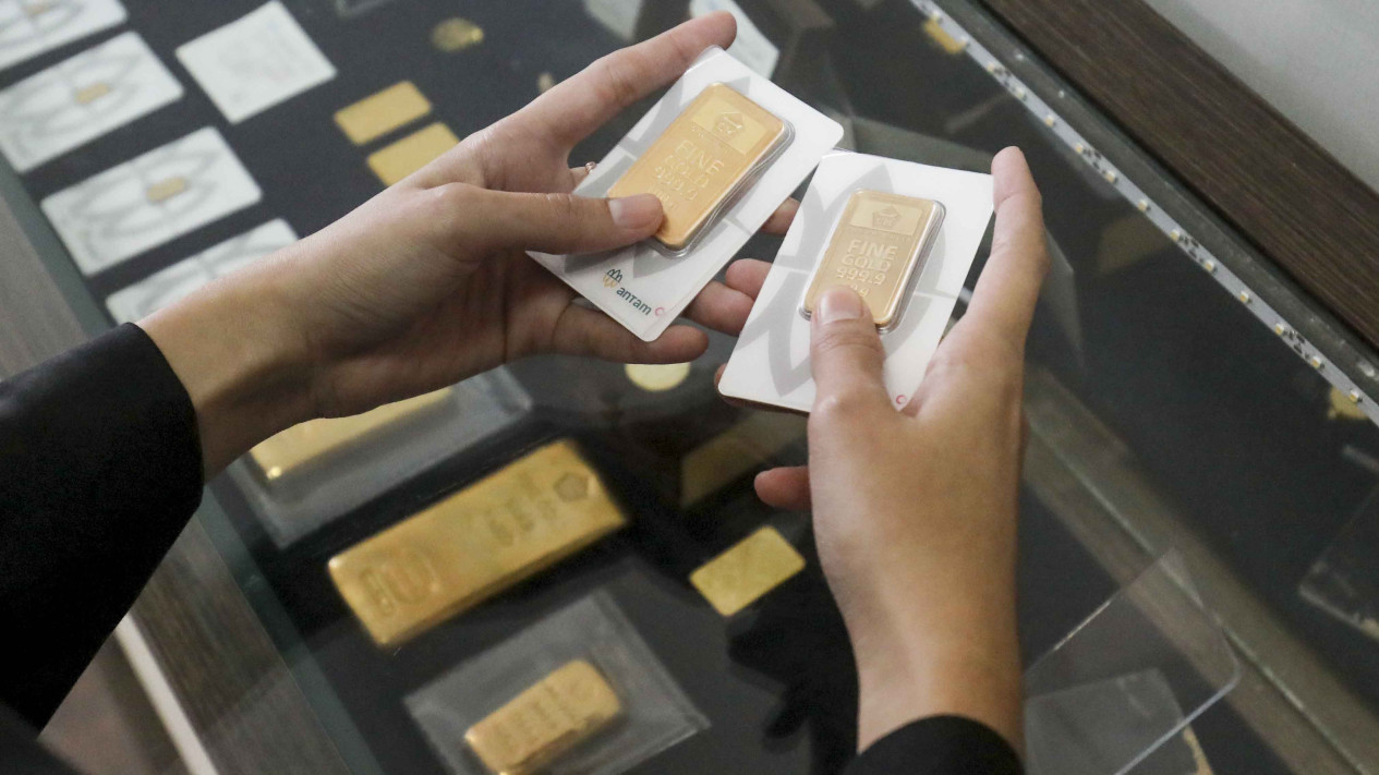 Harga Emas Rp 1,916 Juta/Gram, Rekor Tertinggi Saat Ini