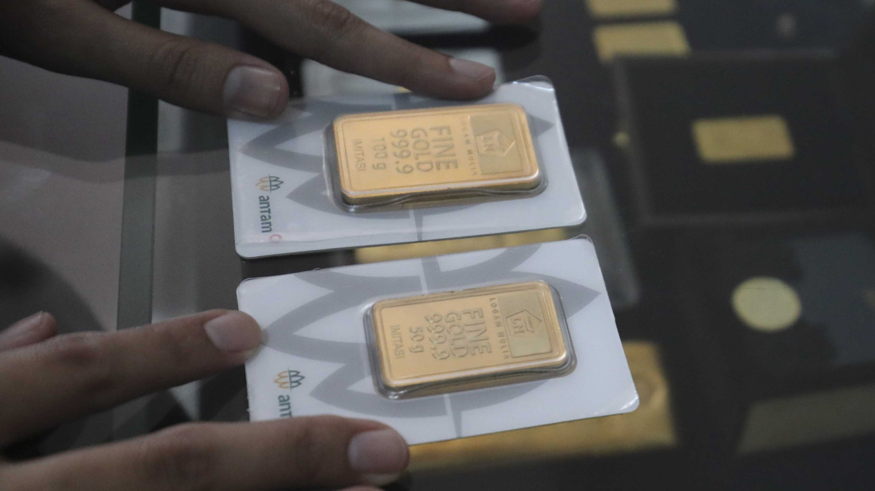 Harga Emas Rp 1,916 Juta/Gram, Rekor Tertinggi Saat Ini