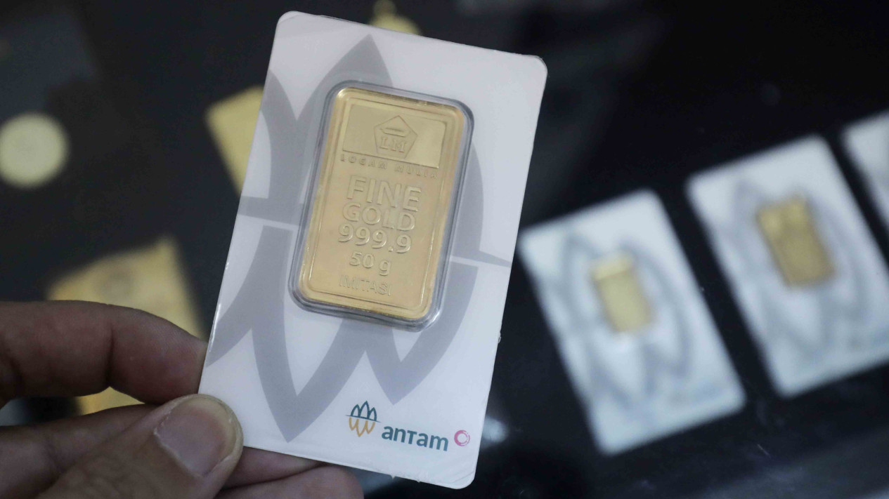 Harga Emas Rp 1,916 Juta/Gram, Rekor Tertinggi Saat Ini