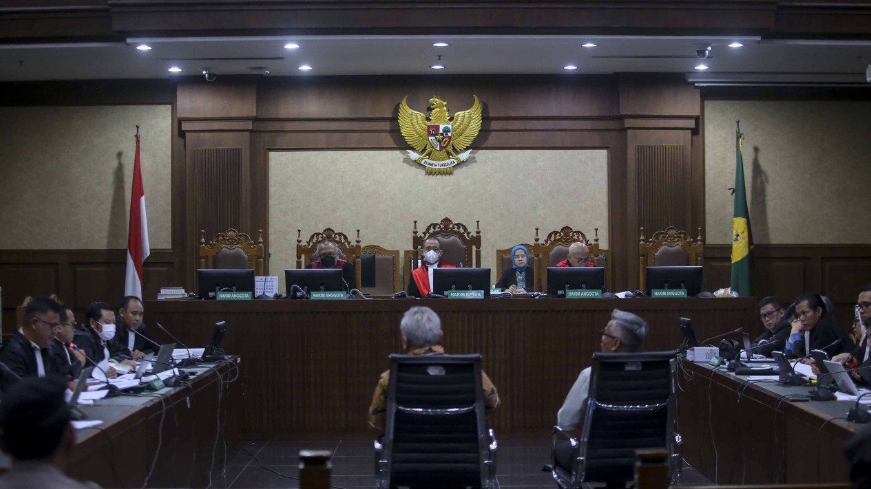 Wahyu Setiawan Hadir Jadi Saksi di Sidang Hasto Kristiyanto