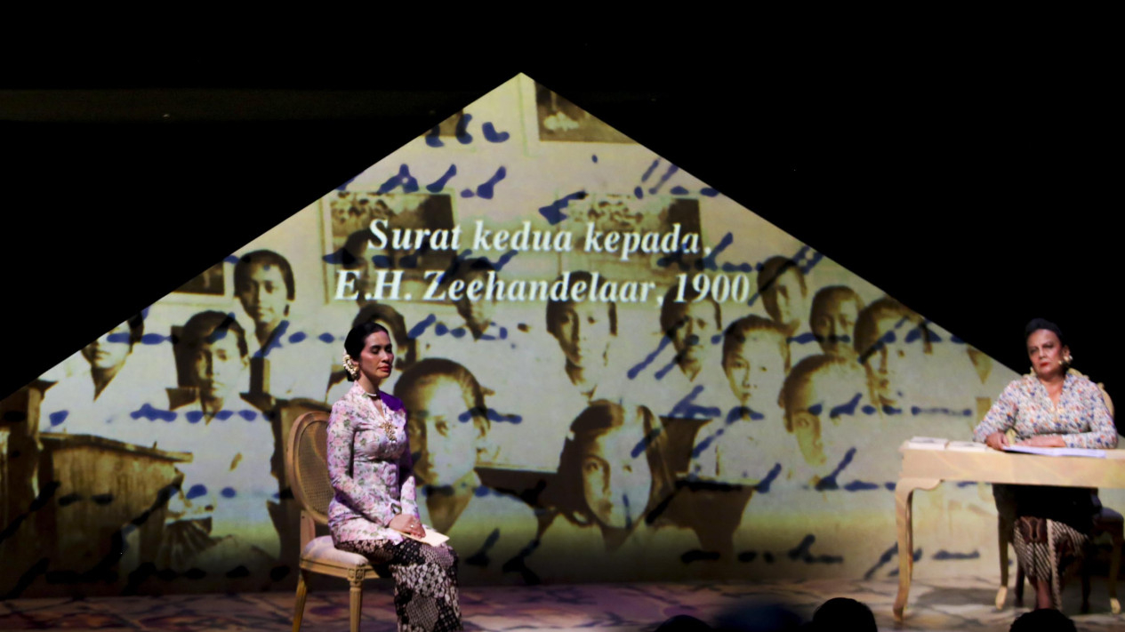 Pementasan Terbitlah Terang Pembacaan Surat &Gagasan Kartini