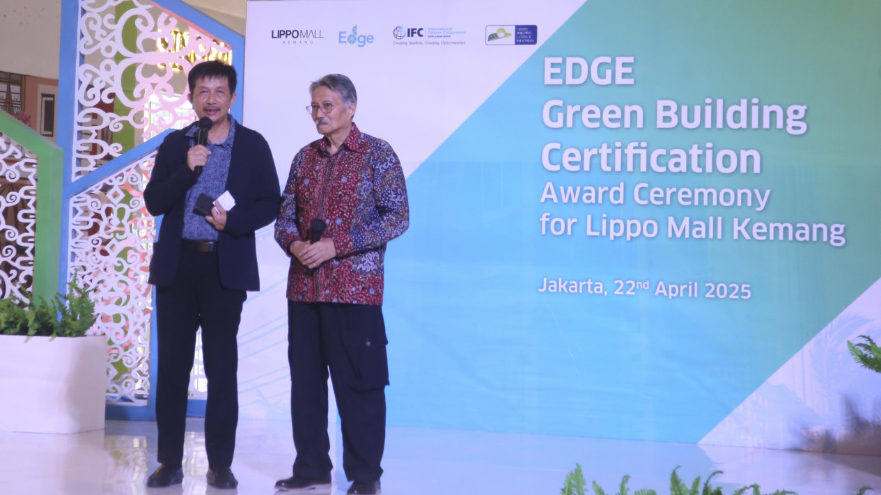 Lippo Mall Kemang Terima Sertifikasi Green Building EDGE