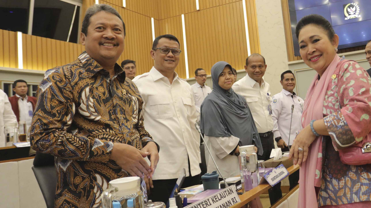 Raker Komisi IV DPR dengan Menteri KKP