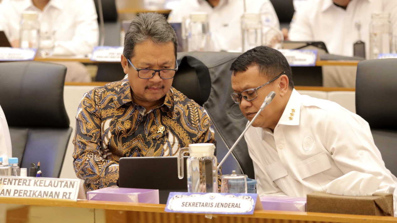 Raker Komisi IV DPR dengan Menteri KKP