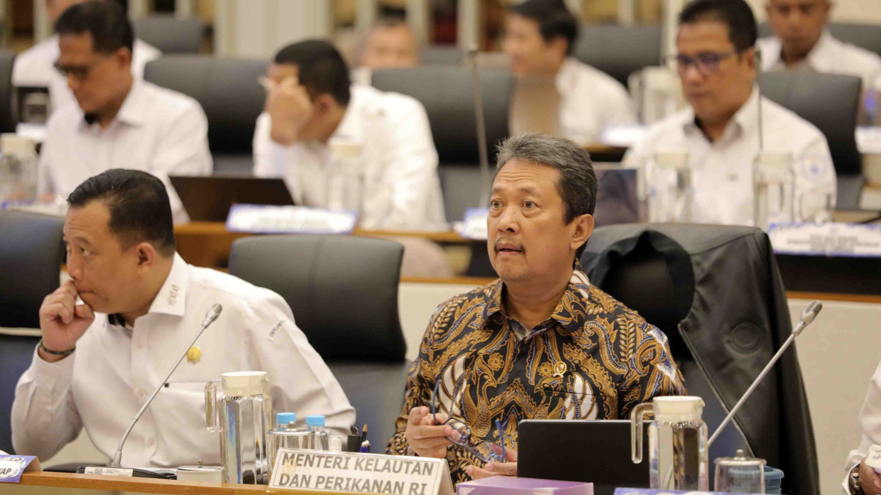 Raker Komisi IV DPR dengan Menteri KKP