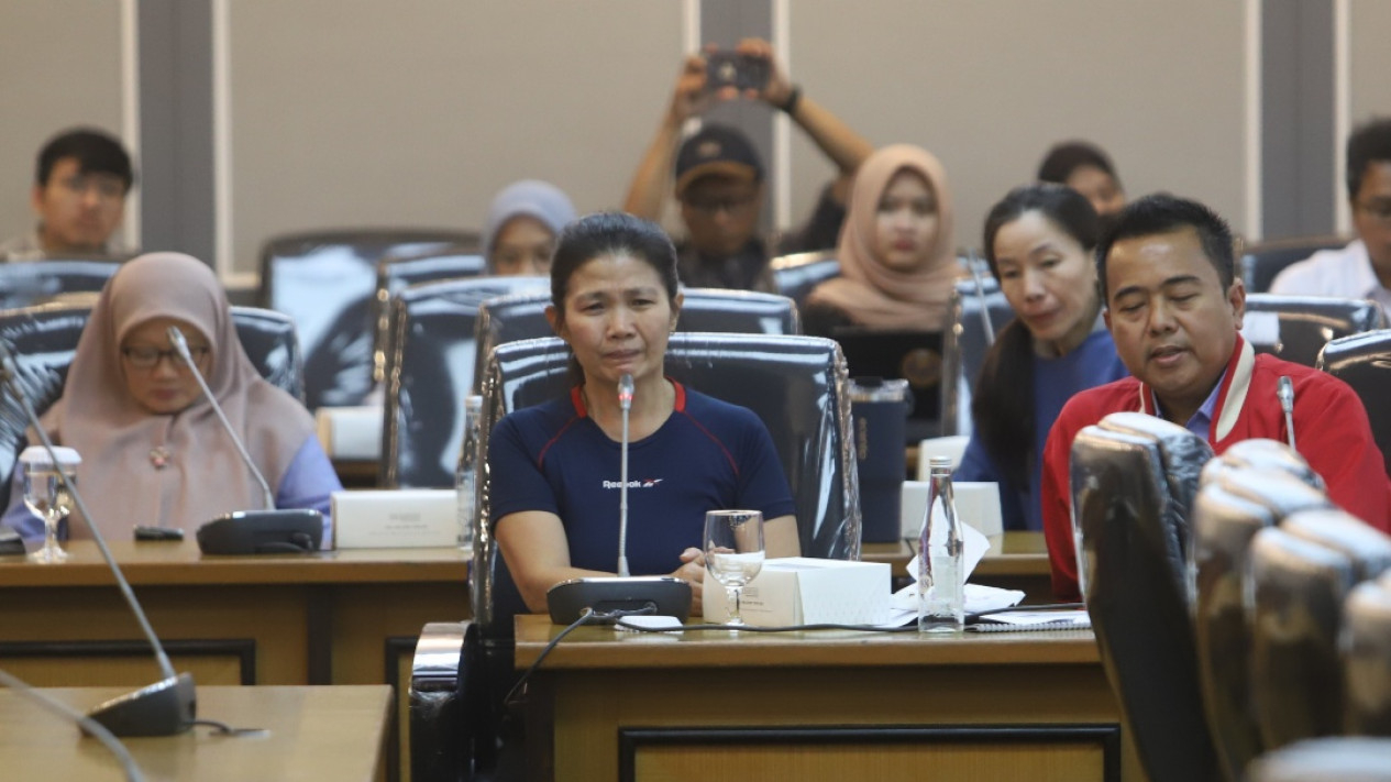 RDPU Mantan Pemain Sirkus OCI dengan Komisi XIII DPR
