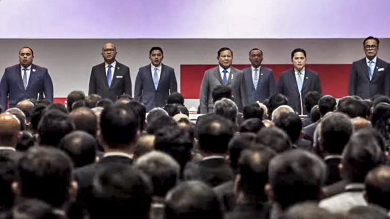 Presiden Prabowo Hadiri Town Hall Danantara