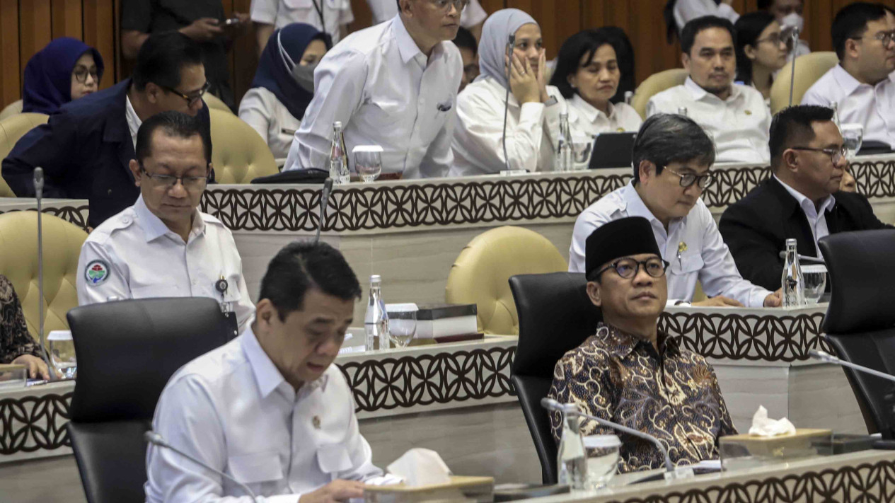 Raker Komisi V dengan Mendes PDT