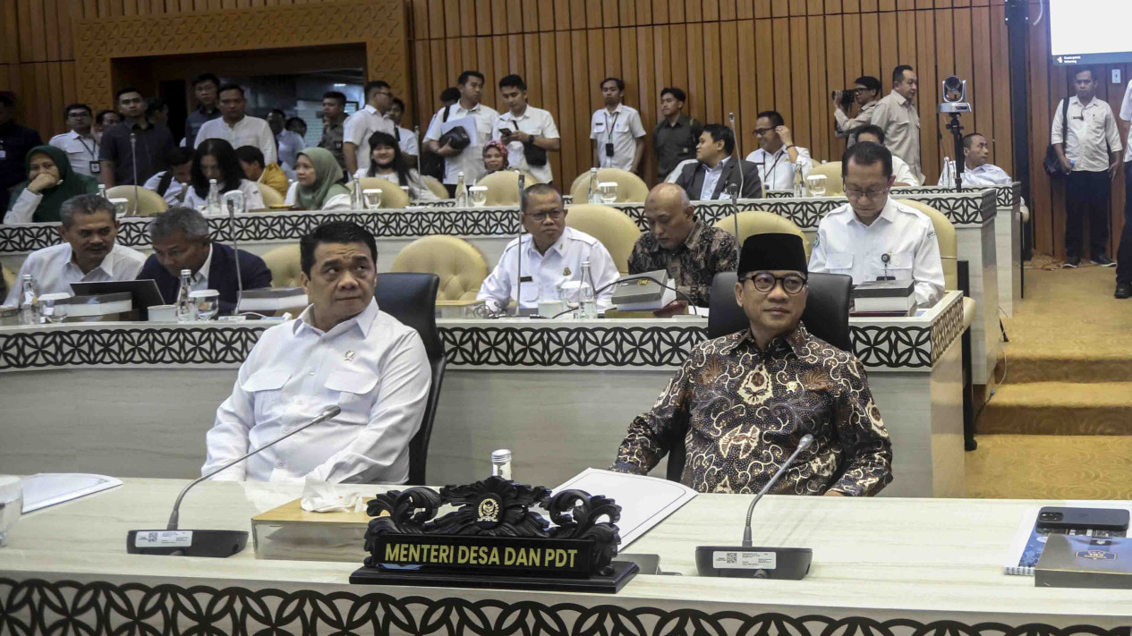 Raker Komisi V dengan Mendes PDT