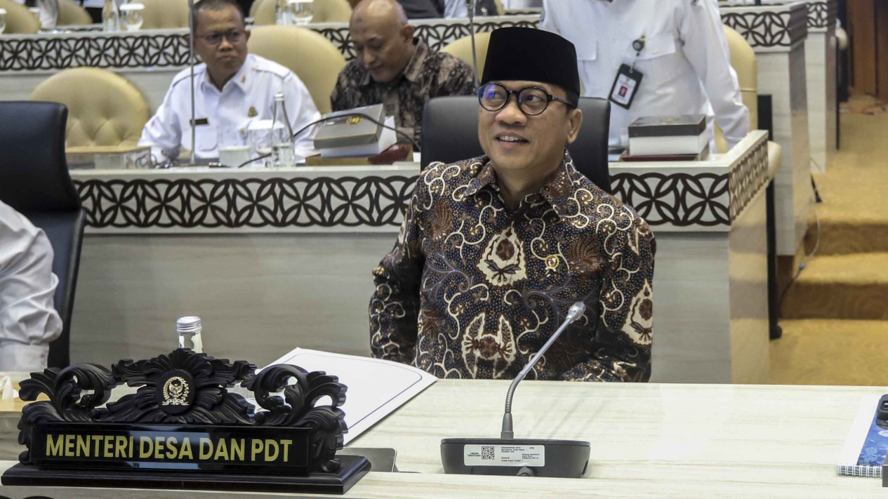 Raker Komisi V dengan Mendes PDT