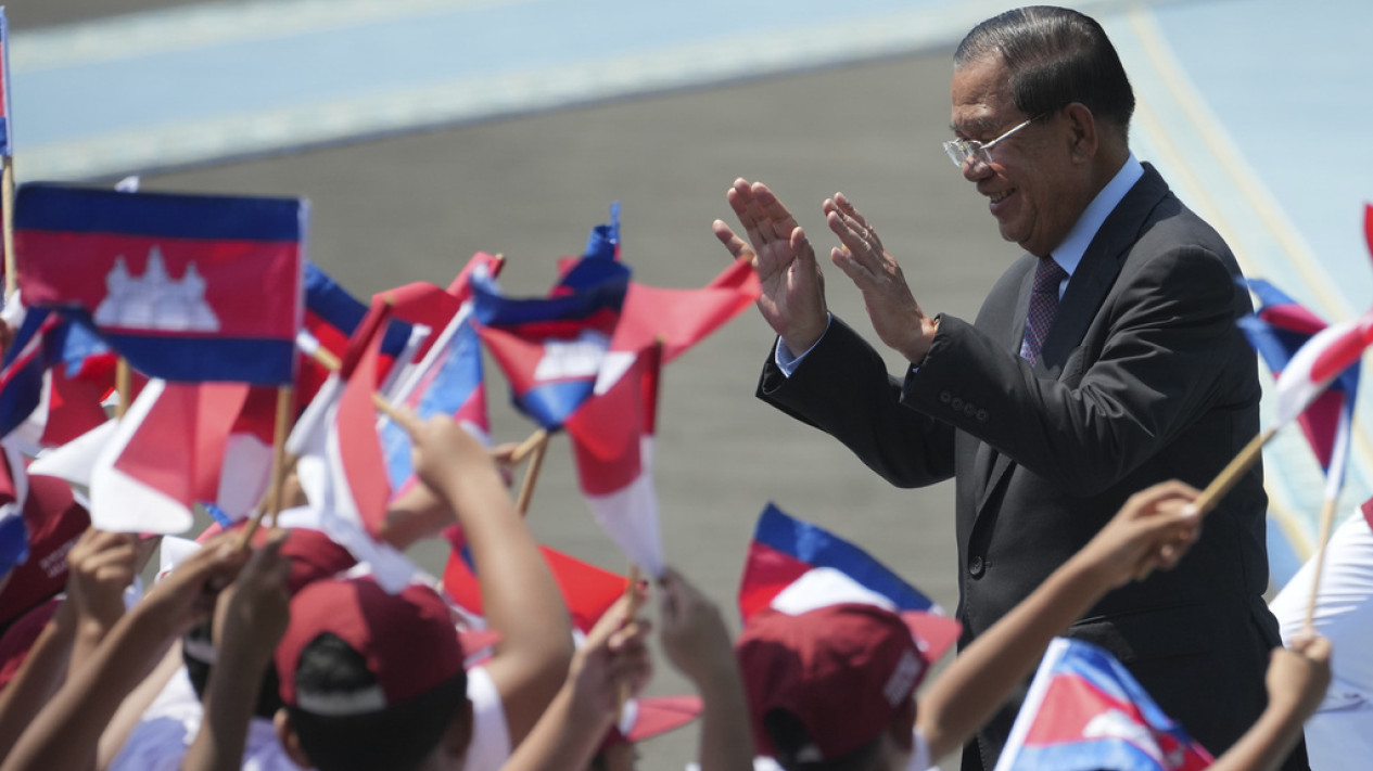 Presiden Prabowo Sambut Presiden Senat Kamboja Hun Sen