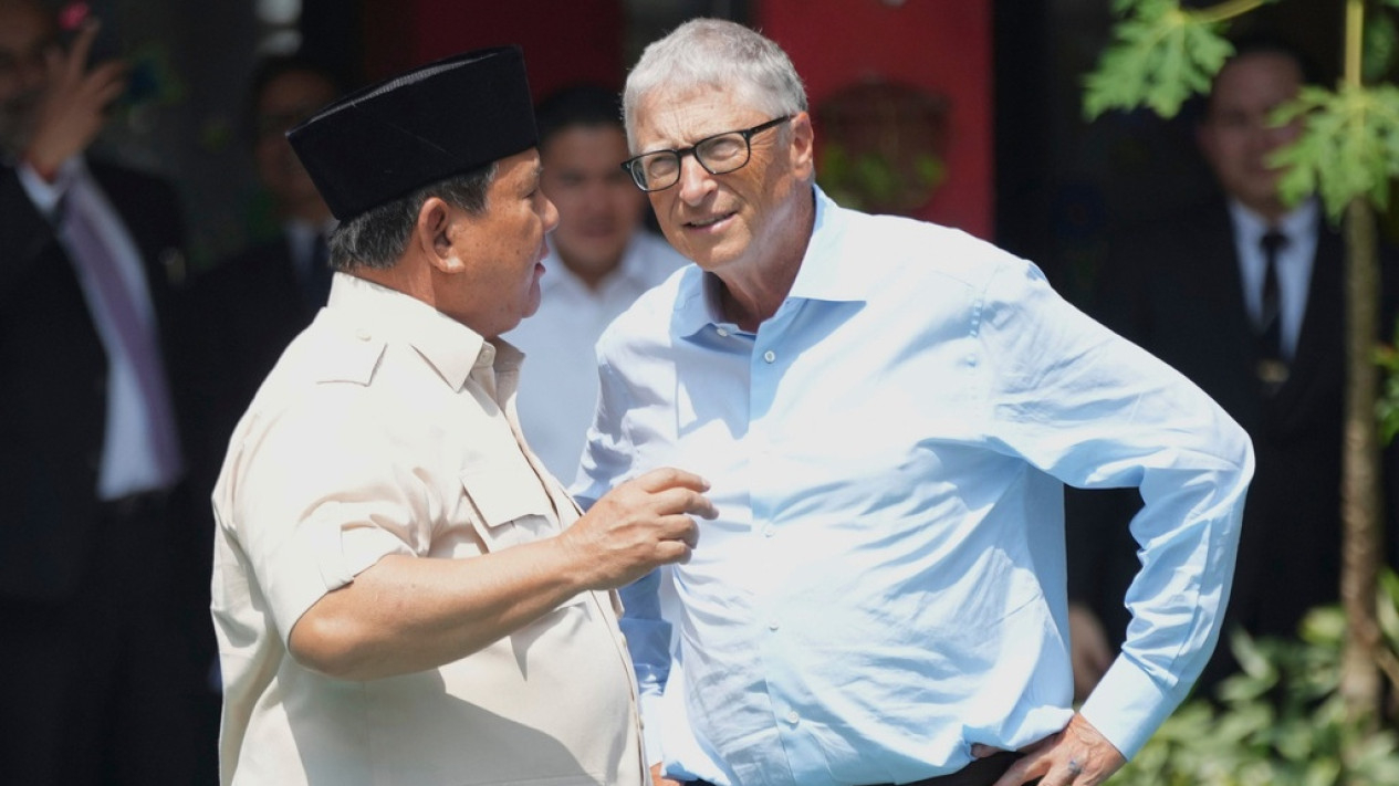 Presiden Prabowo dan Bill Gates Tinjau MBG