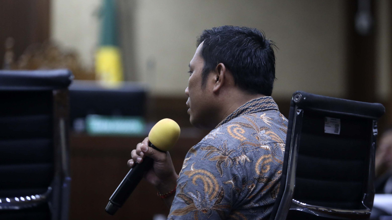 Kusnadi Jadi Saksi di Sidang Hasto Kristiyanto