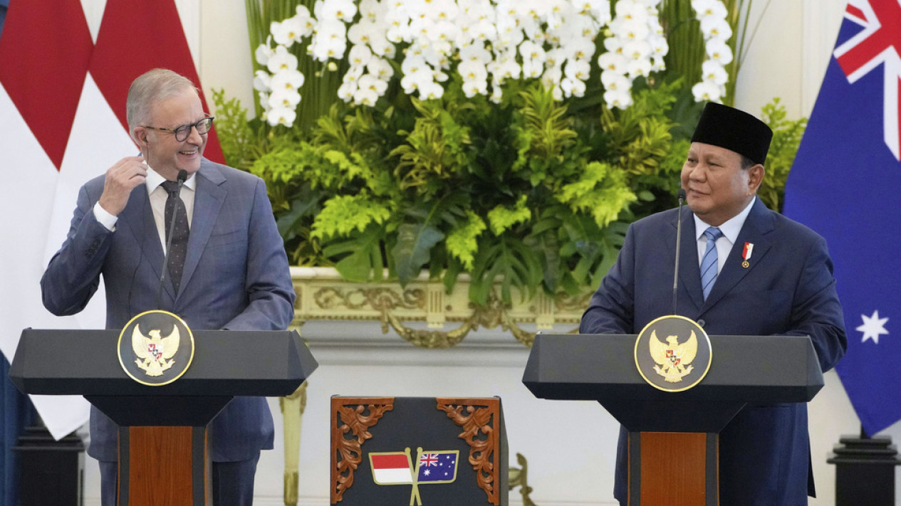 Pertemuan Presiden Prabowo dan PM Australia Anthony Albanese