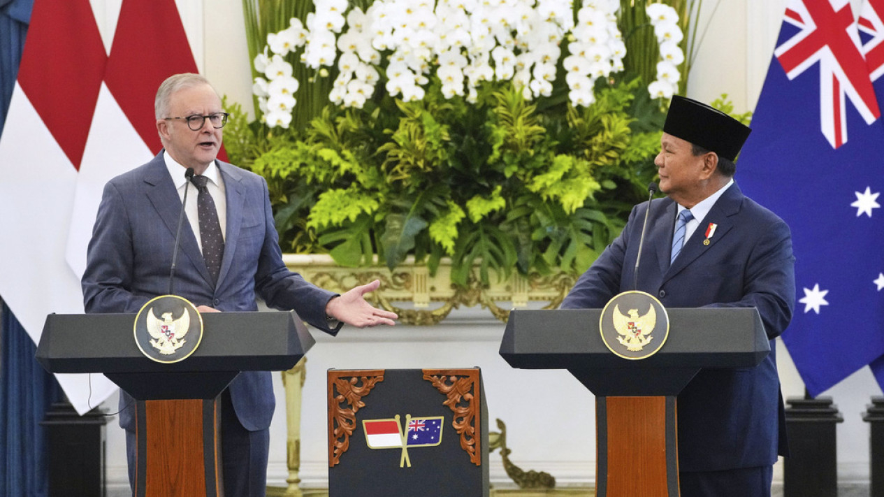 Pertemuan Presiden Prabowo dan PM Australia Anthony Albanese