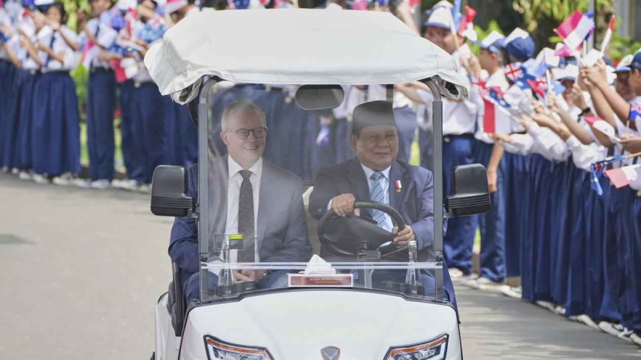 Pertemuan Presiden Prabowo dan PM Australia Anthony Albanese