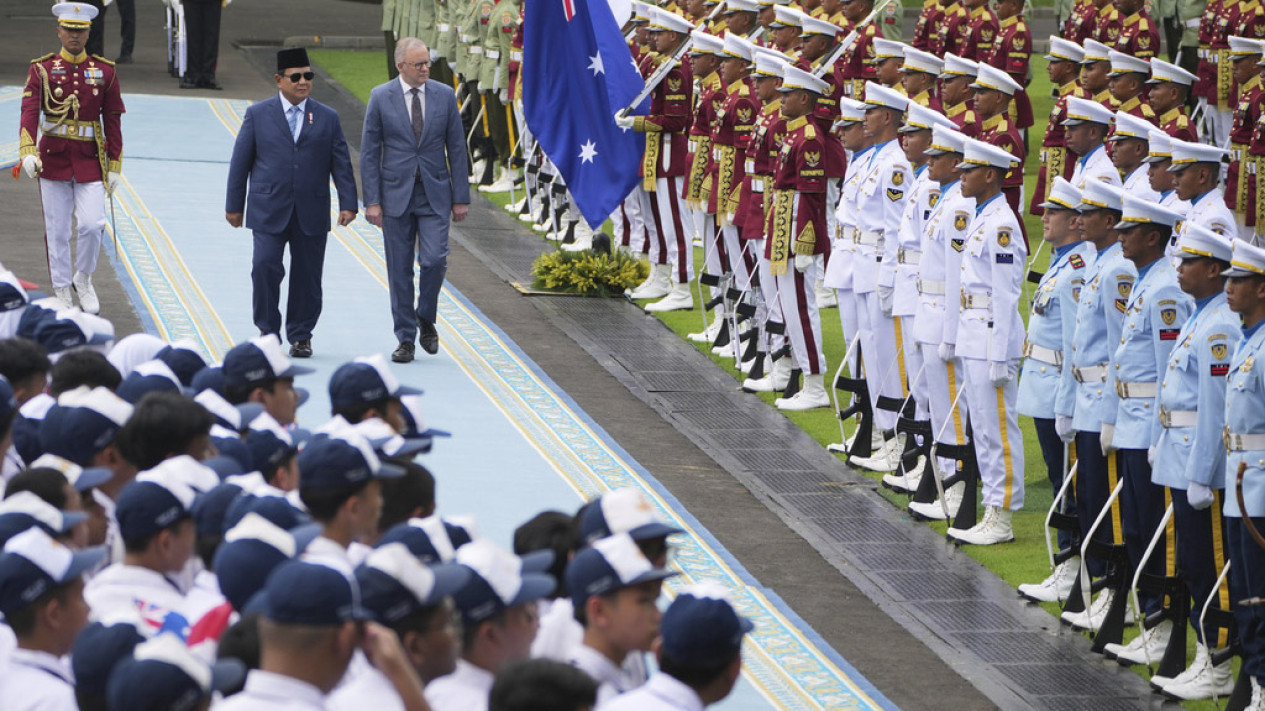 Pertemuan Presiden Prabowo dan PM Australia Anthony Albanese