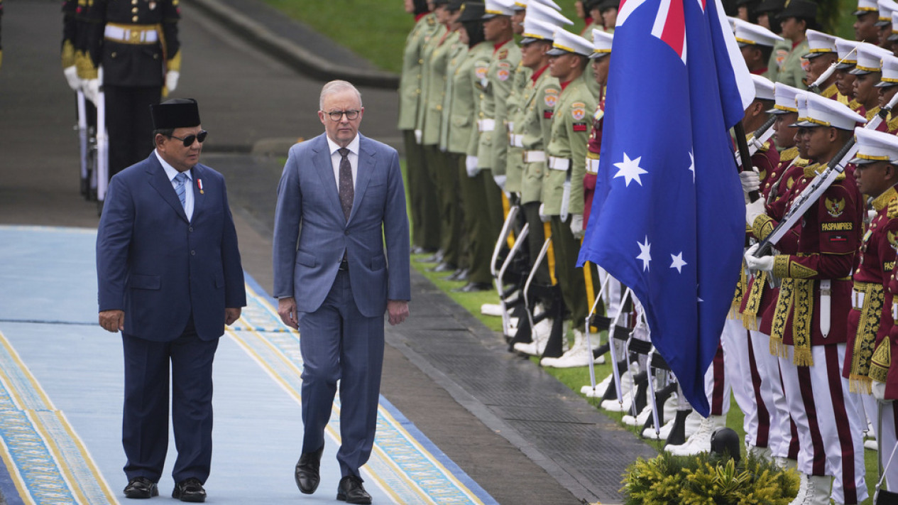 Pertemuan Presiden Prabowo dan PM Australia Anthony Albanese