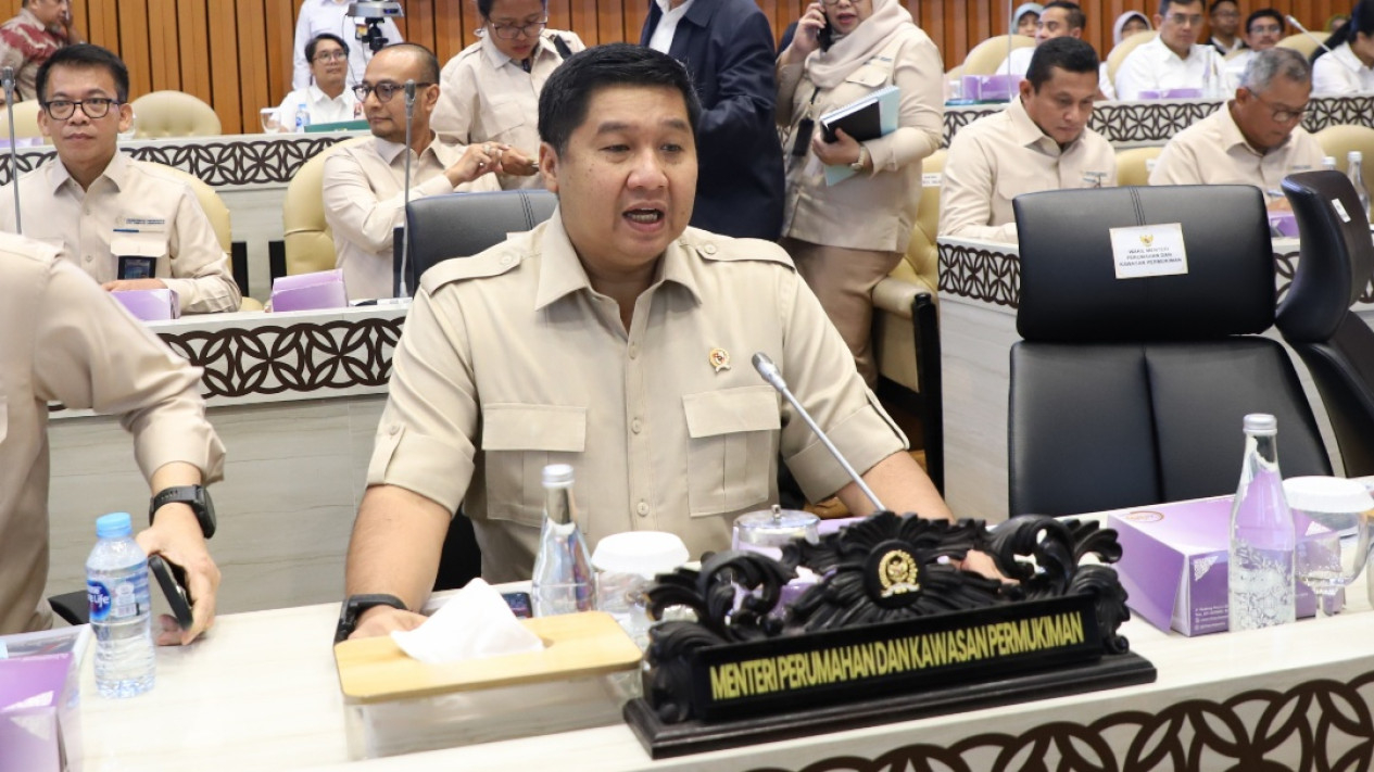 Rapat kerja Komisi V DPR dengan Menteri PKP