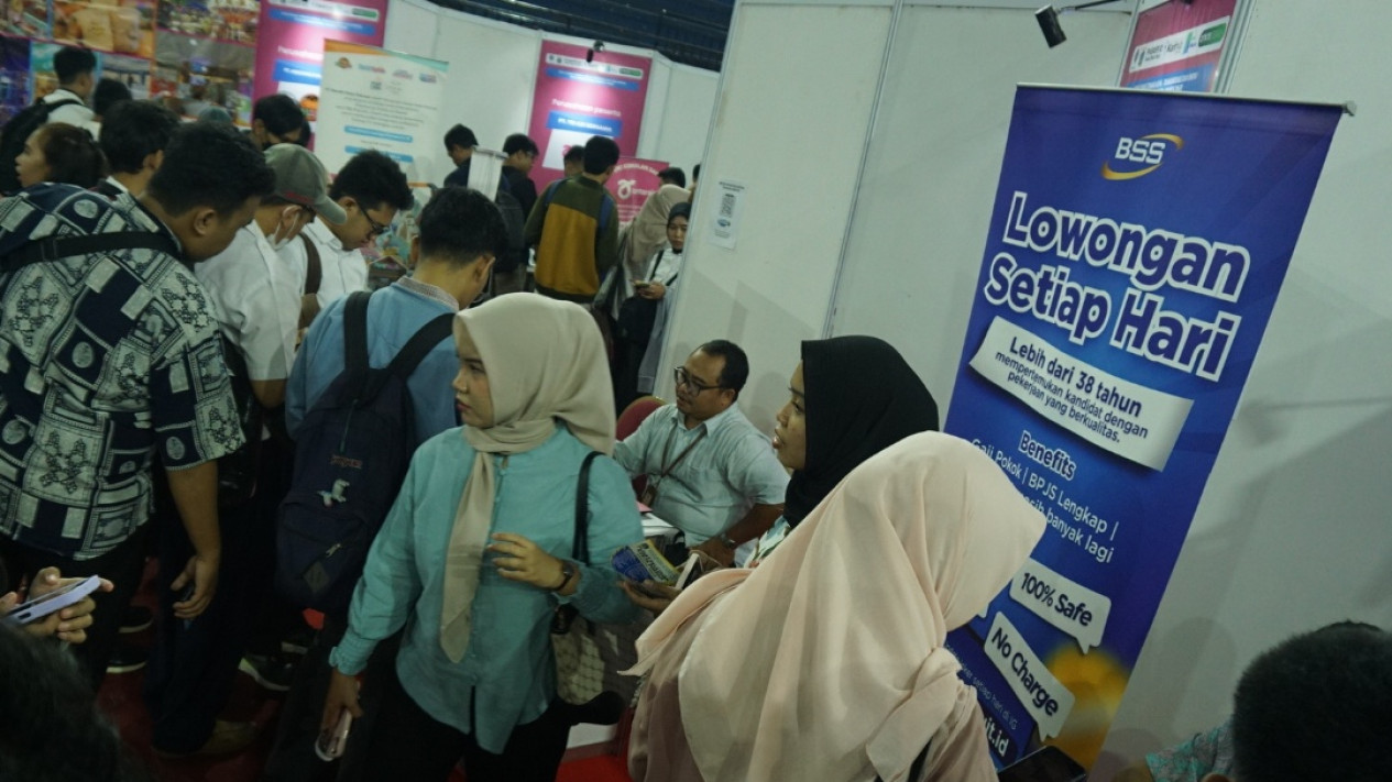 Job Fair Dipadati Para Pencari Kerja di Jakarta