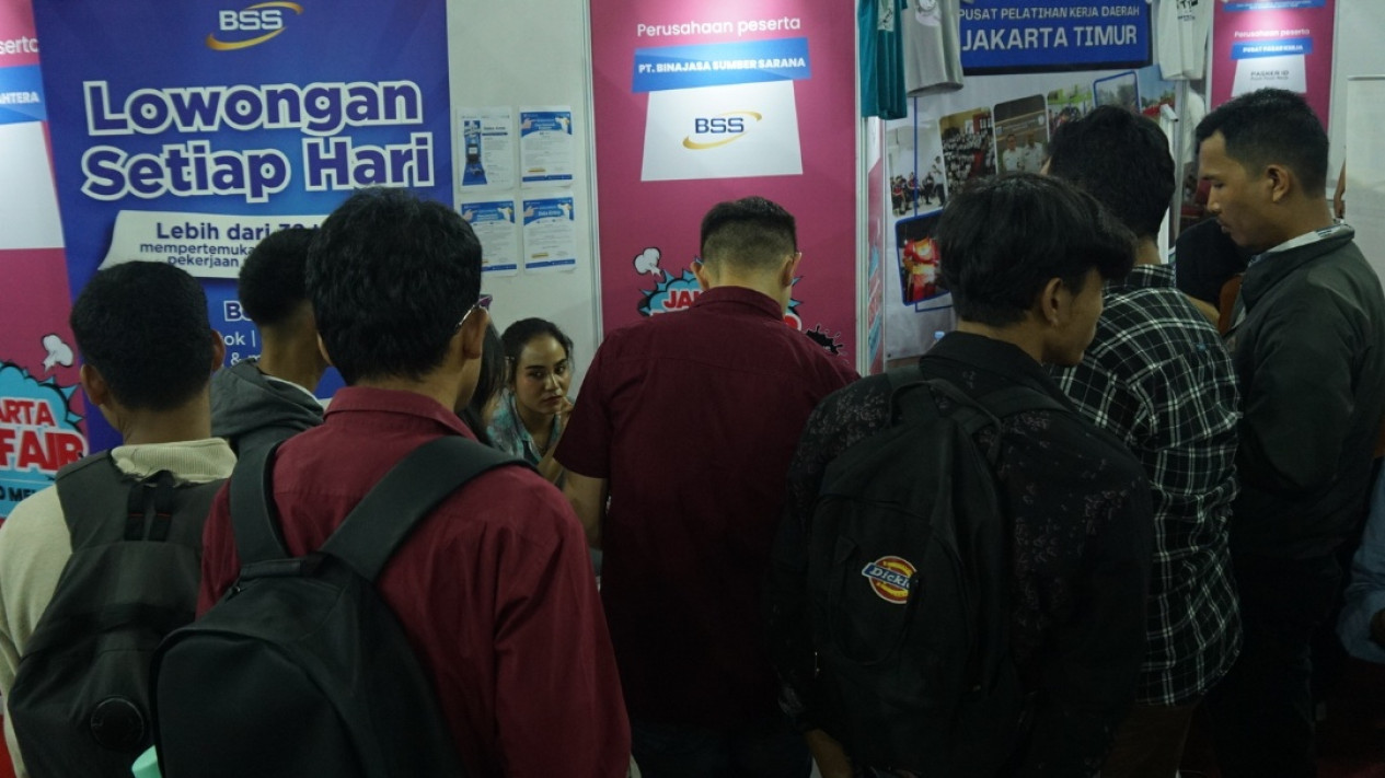 Job Fair Dipadati Para Pencari Kerja di Jakarta
