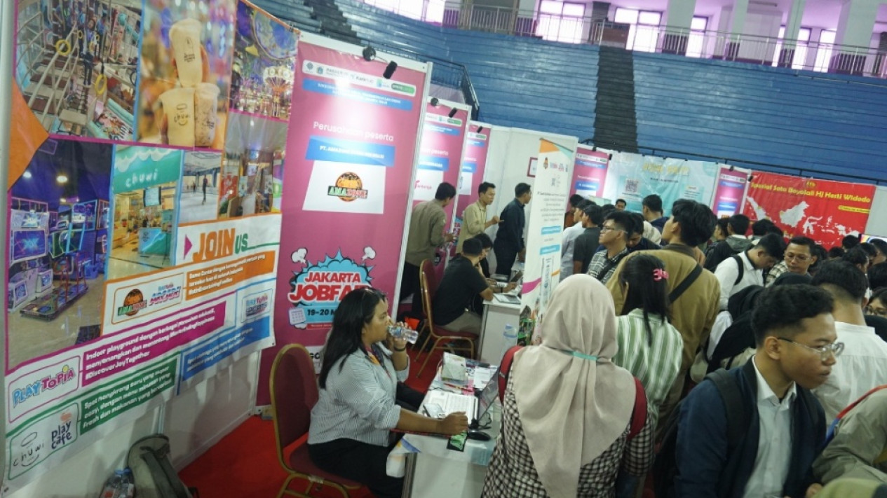 Job Fair Dipadati Para Pencari Kerja di Jakarta