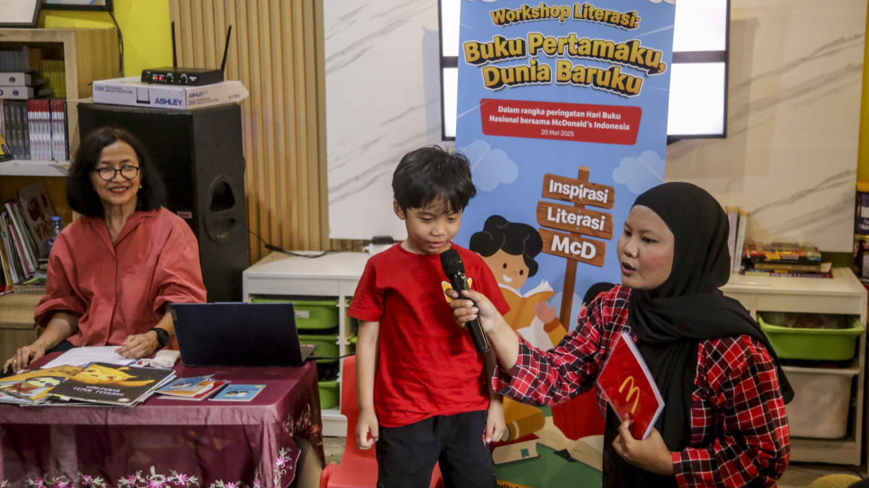 Pelatihan Mendongeng Interaktif Peringati Hari Buku Nasional