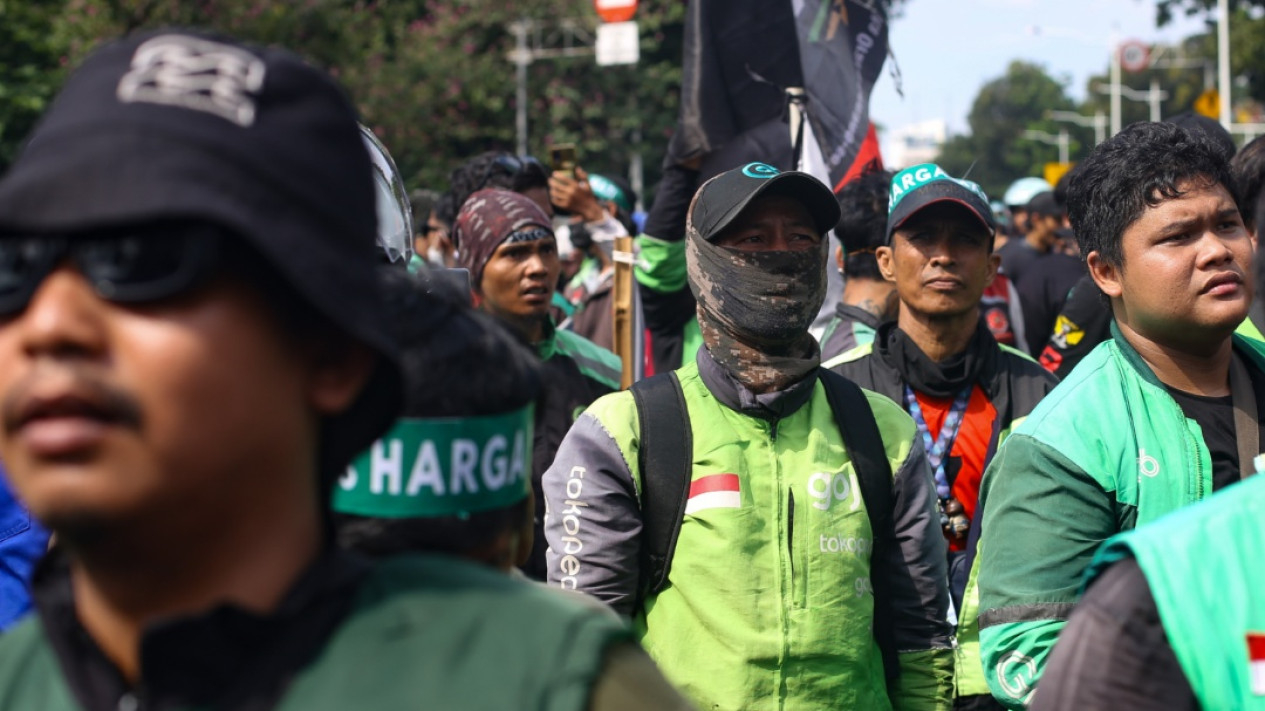 Aksi Demo Ojek Online