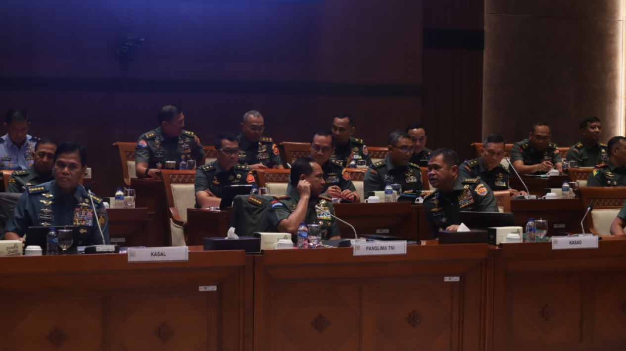 Raker Komisi I dengan Panglima TNI