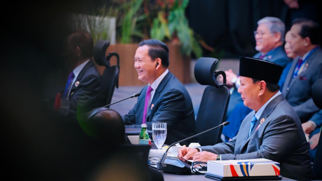 Presiden Prabowo di Sesi Pleno (KTT) ke-46 ASEAN