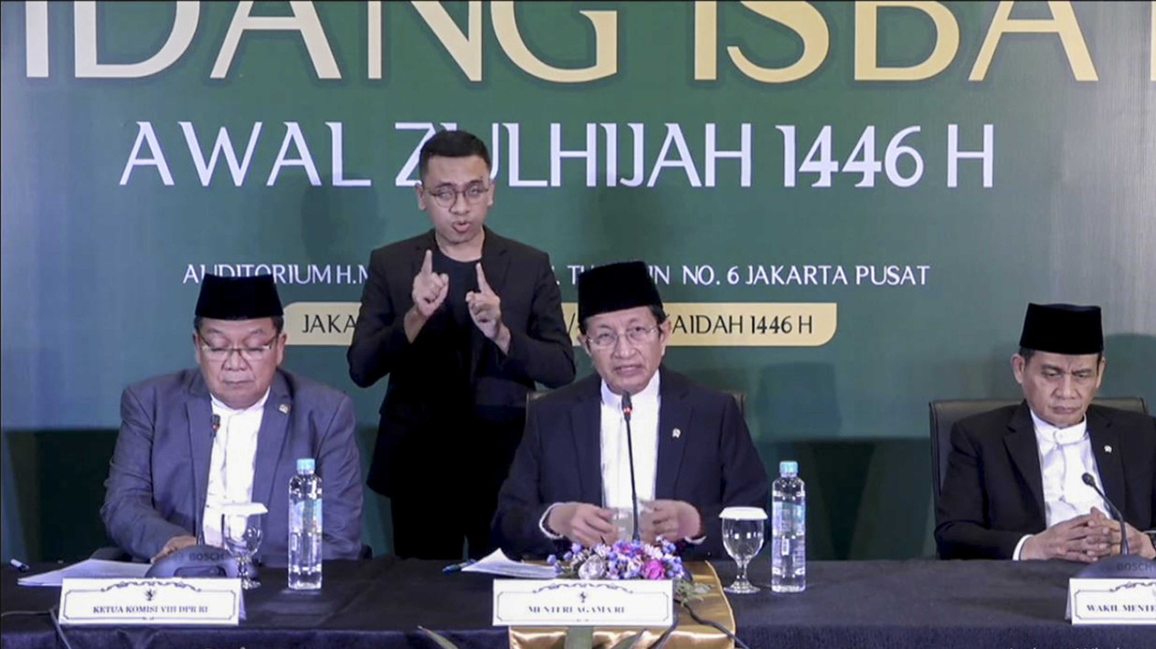 Sidang Isbat 1 Dzulhijjah 1446 H, Idul Adha 6 Juni 2025