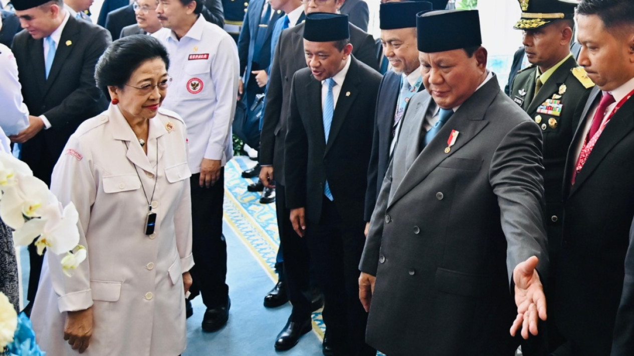 Megawati Hadiri Upacara Peringatan Hari Lahir Pancasila