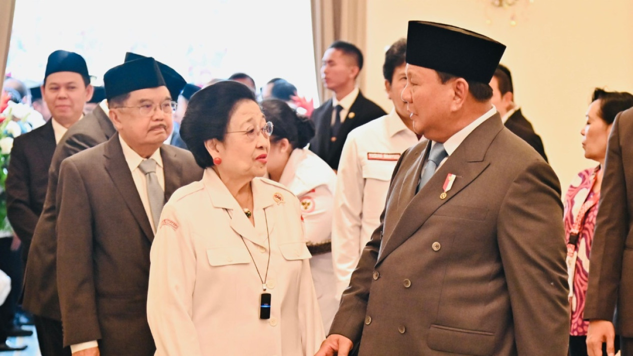 Megawati Hadiri Upacara Peringatan Hari Lahir Pancasila
