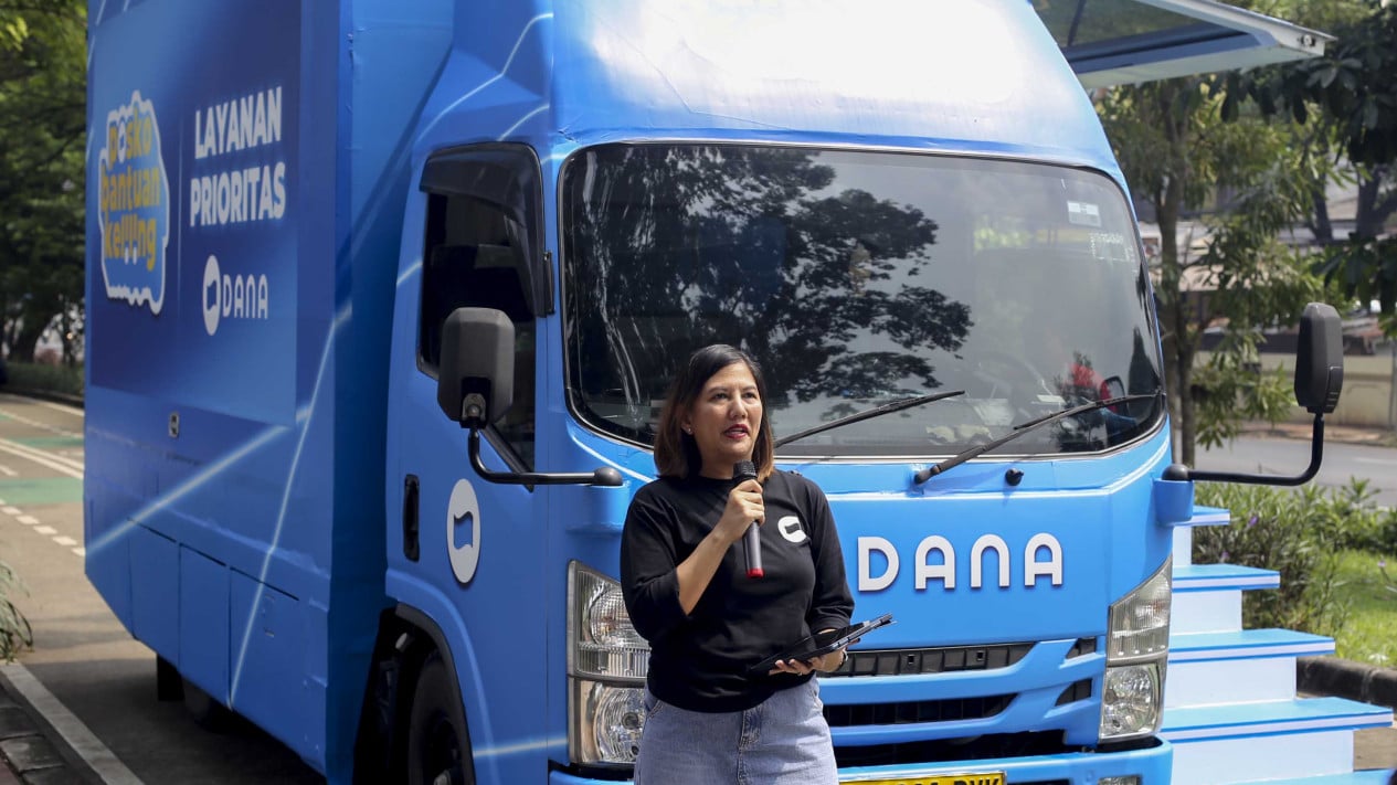 Peresmian Posko Bantuan Keliling DANA